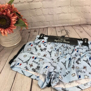 sleepware 2 pack pahama shorts poodle france frenchie leisurewear